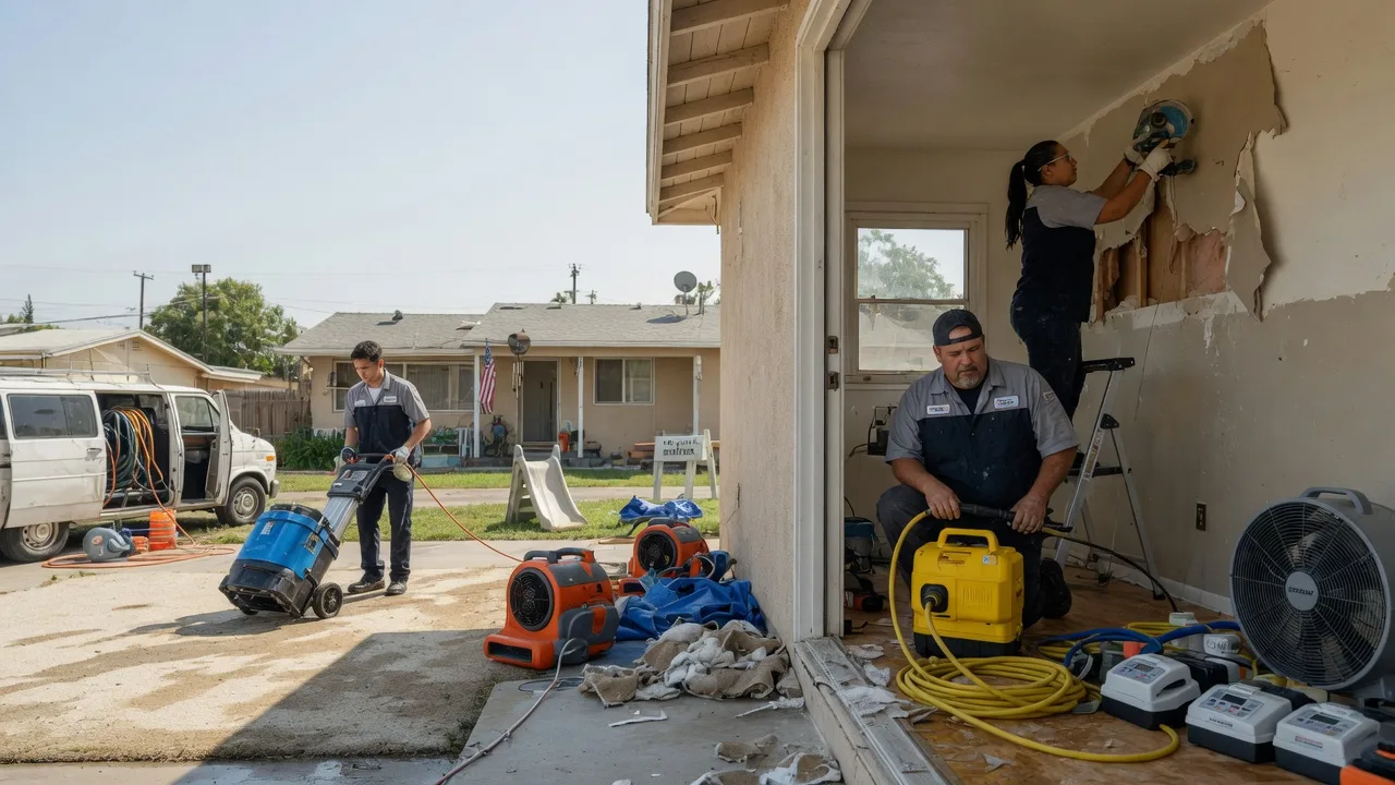 Water Damage Restoration in Briggs, TX near me